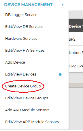 Device Management-Create Device Group