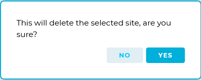 Deleting Sites Previous Versions