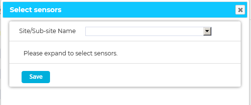 Select sensors