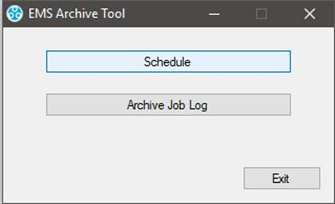 Restoring an Archive EMSArchive Tool 3