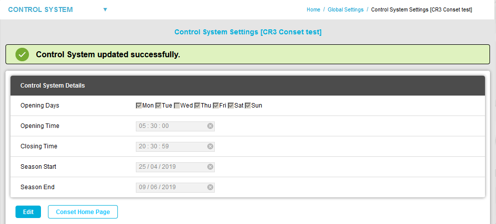 Control System Updated Successfully2