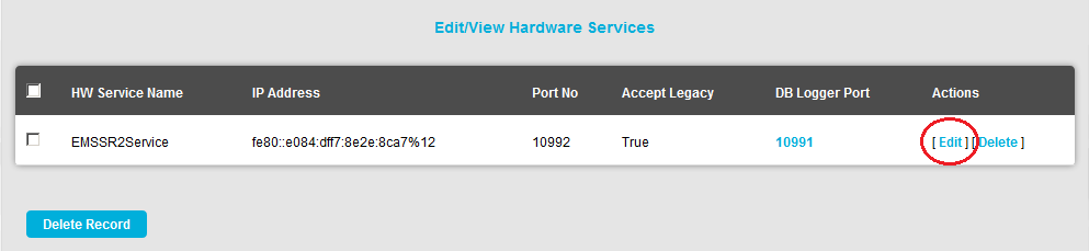 Edit-View Hardware Services Edit Circled