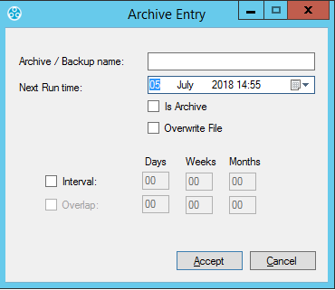 Creating Archive and Backup 6
