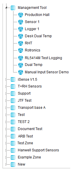 System Configuration-Sensors