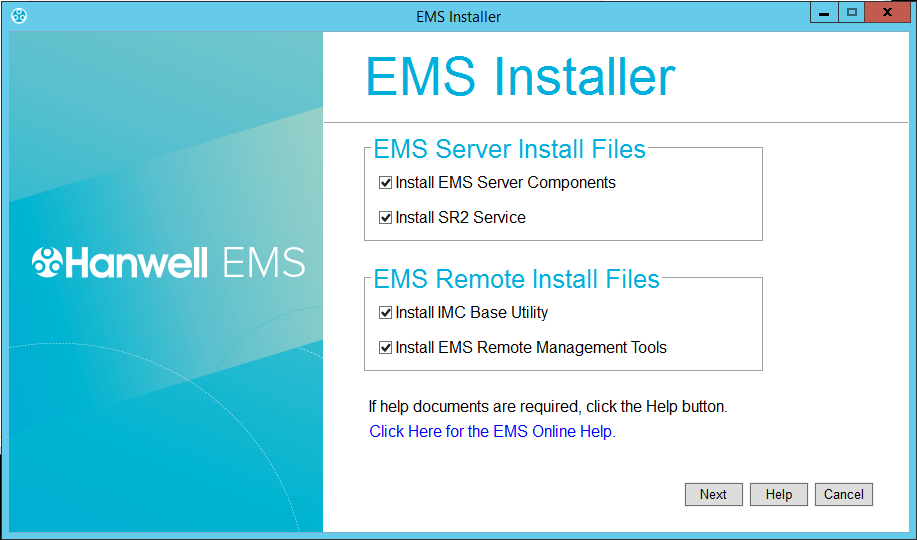 EMS Install Installation